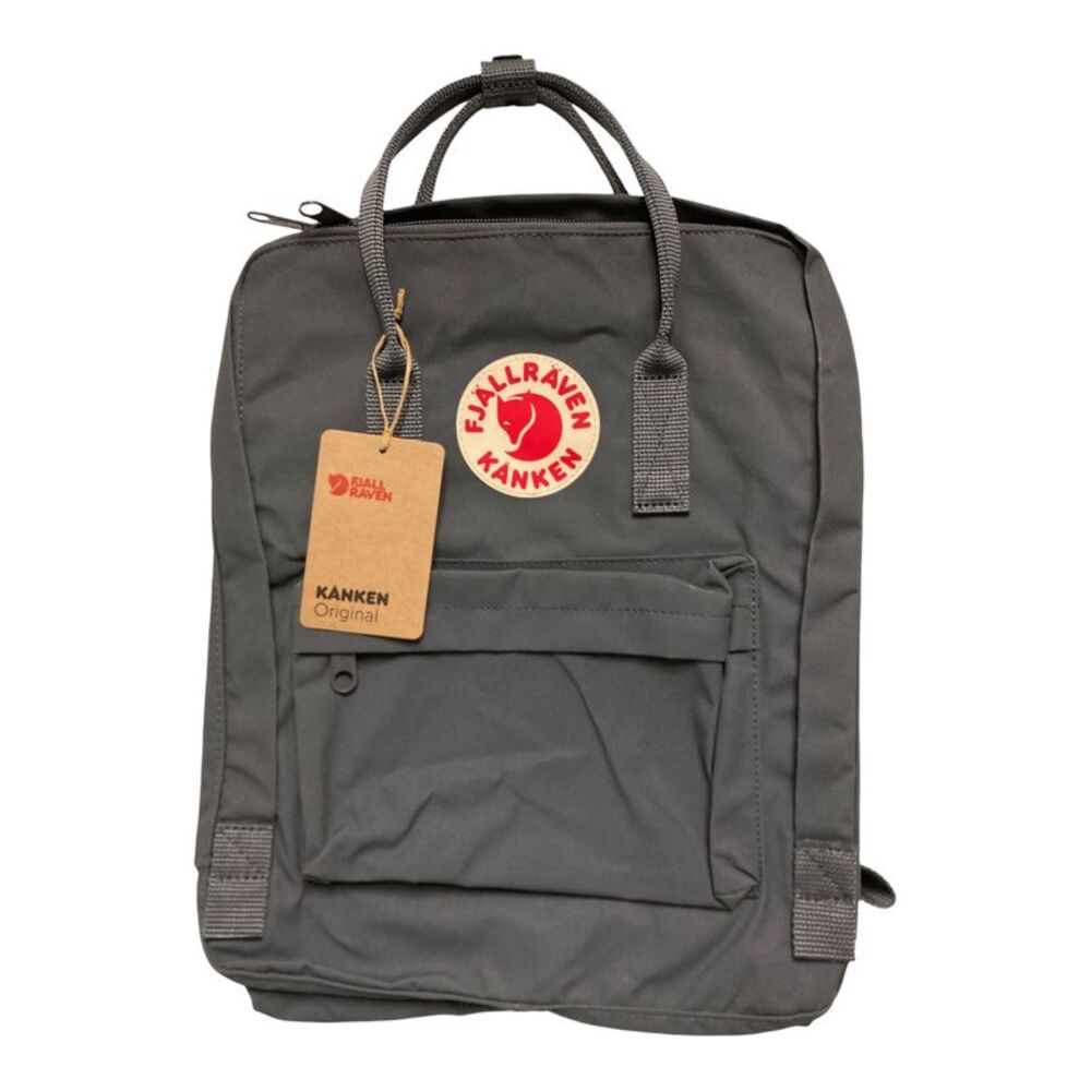 Fjallraven Kanken Water Resistant Classic Unisex Backpack - Super Grey